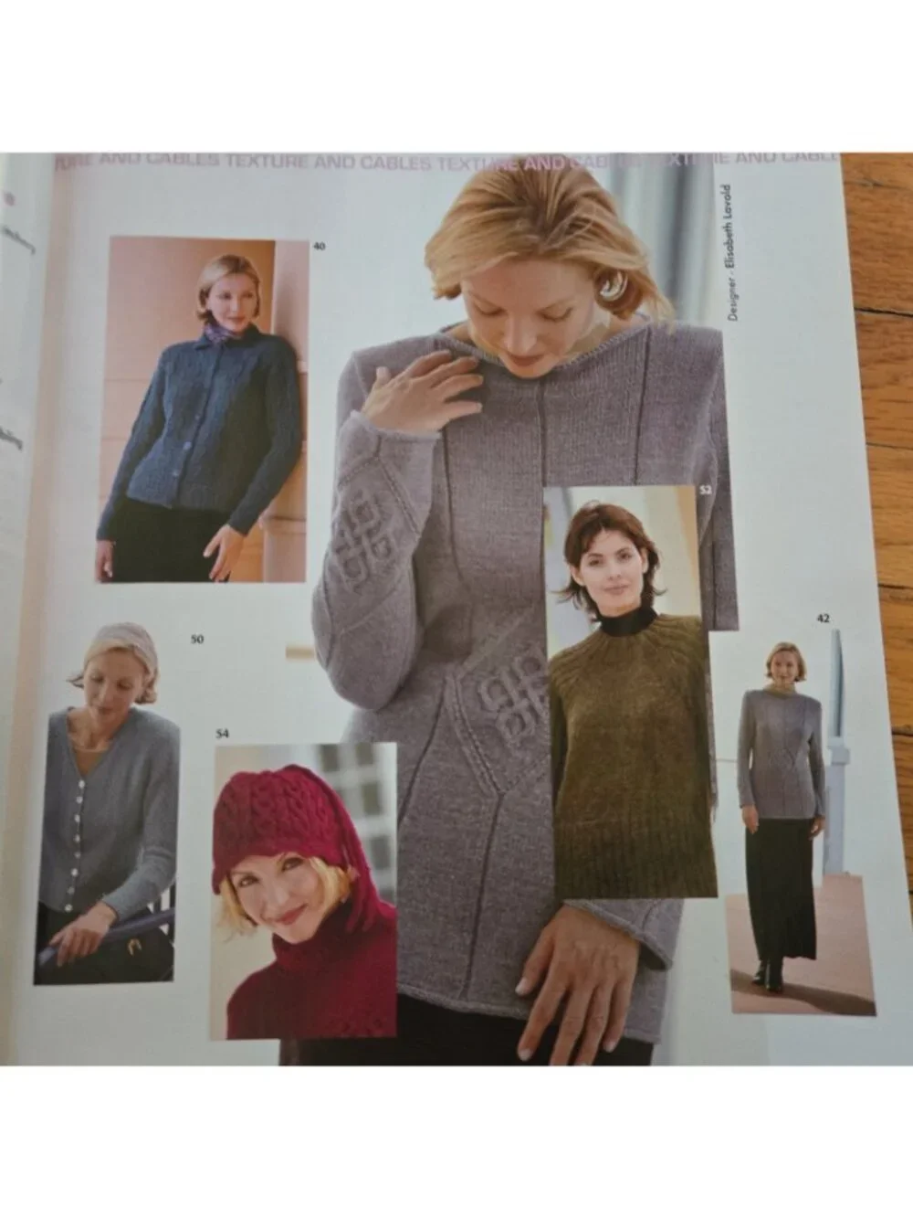 Knitter's Magazine Fall 2000 Number 60 Sweater patterns Adult Surprise Jacket
